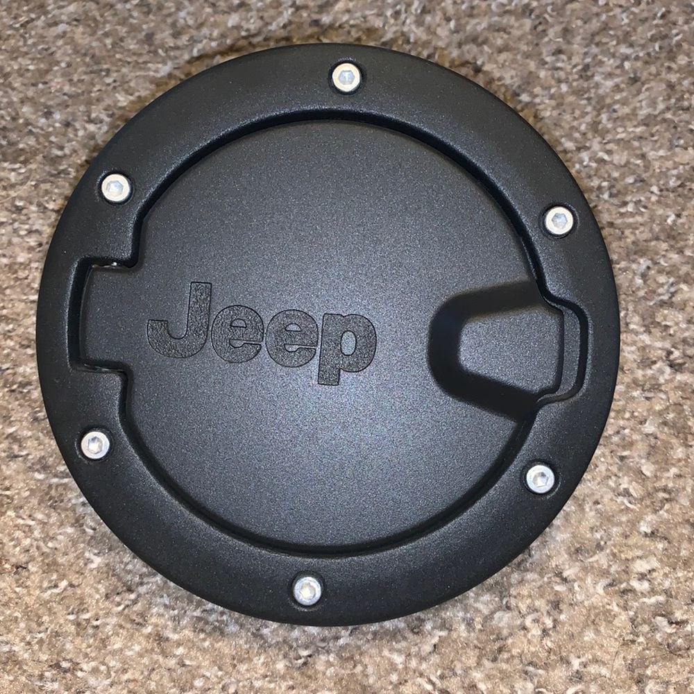 Mopar Fuel Door-Matte Black for Jeep Wrangler